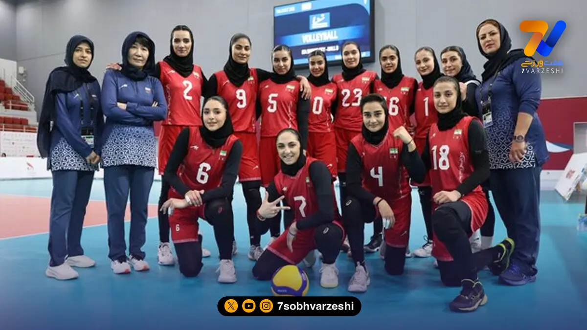 نمایش پرقدرت دختران والیبال ایران مقابل اندونزی؛ صعود به جمع ۸ تیم برتر آسیا