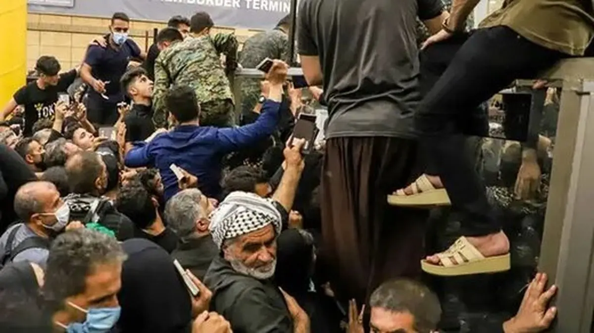 واژگونی‌ مینی‌بوس در عراق؛ ۱۷ مصدوم و یک کشته ایرانی بودند