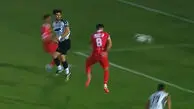 گل دوم پرسپولیس به ذوب آهن توسط علی علیپور