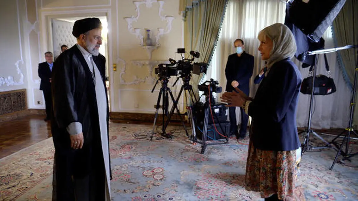 پوشش مجری شبکه آمریکایی در گفت‌وگو با ابراهیم رئیسی