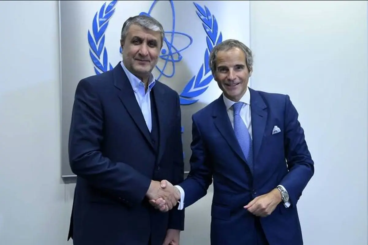 در دیدار رئیس سازمان انرژی اتمی با رافائل گروسی چه گذشت؟