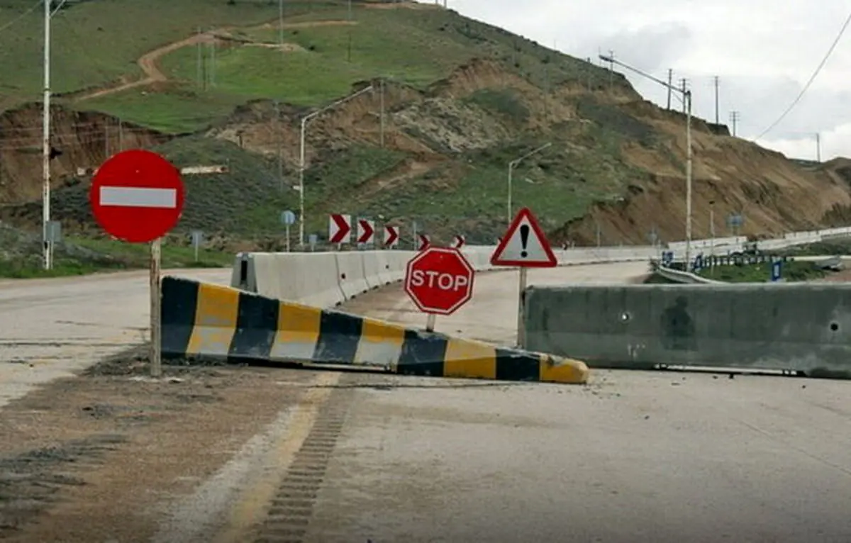جاده هراز از فردا مسدود می‌شود
