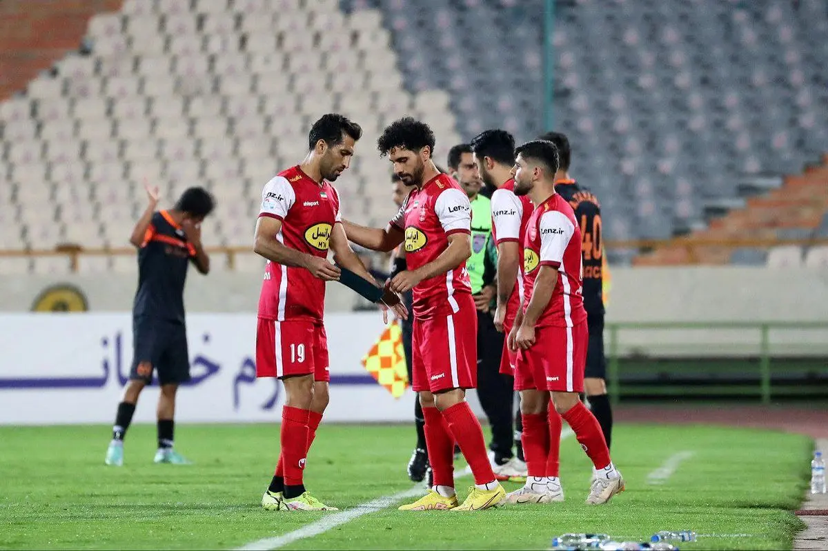 رکورد ویژه پرسپولیس؛ 25 کاپیتان در 11 بازی