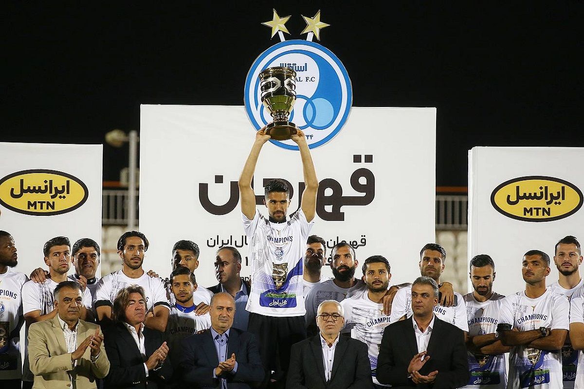 ببینید | جشن قهرمانی متفاوت استقلال در سوپرجام