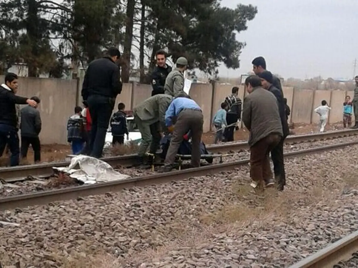 برخورد با قطار جان یک زن را در مازندران گرفت!