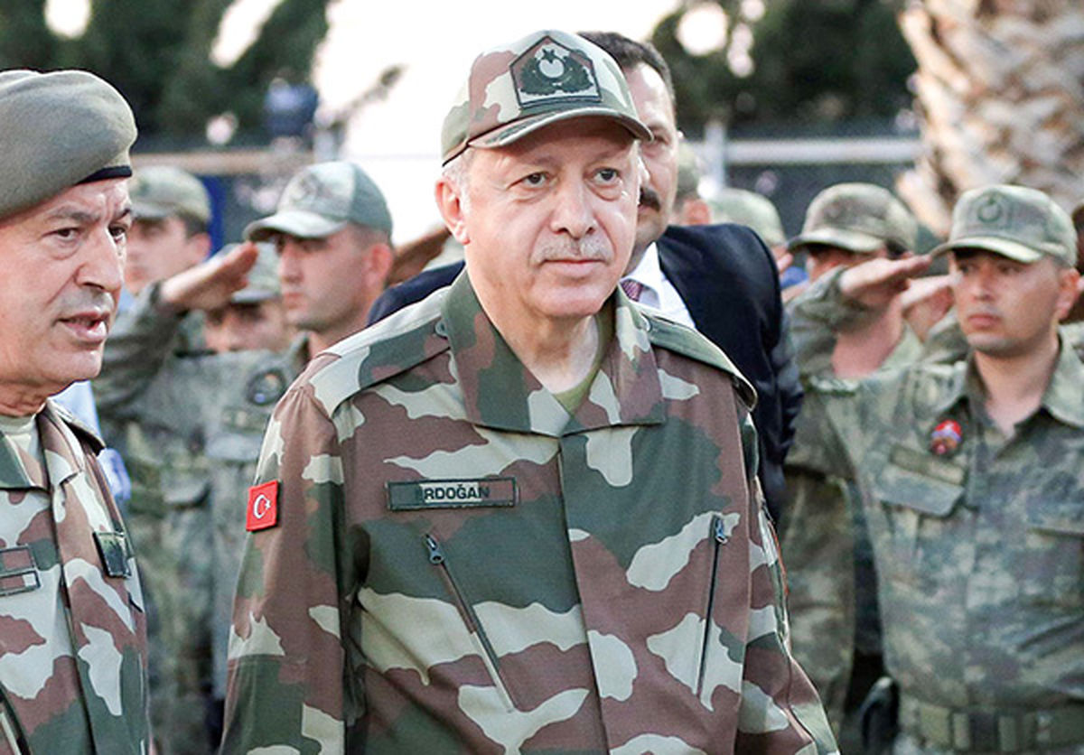 ارتش کلنل اردوغان(!) بهمناطق کردنشین سوریه و عراق حمله کرد