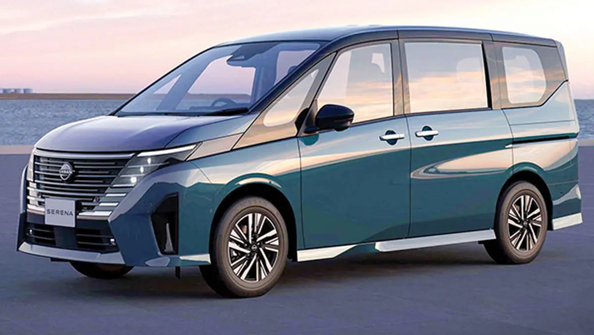 از نیسان سِرِنا خودروی جذاب 8نفره رونمایی شد