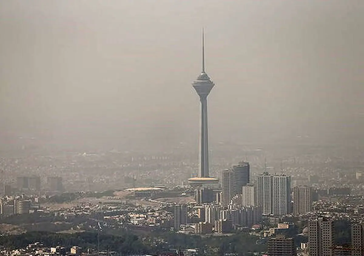 آلودگی هوای تهران ادامه دارد