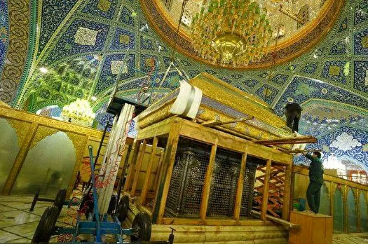ببینید | رونمایی از ضریح جدید مرقد مطهر حضرت رقیه(س)