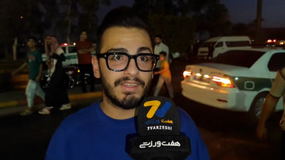 رد ضربه رامین رضاییان بر پیشانی بازیکن استقلال خوزستان + عکس