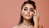 سلفی زیبا و متفاوت هانده ارچل در حمام سنتی + عکس