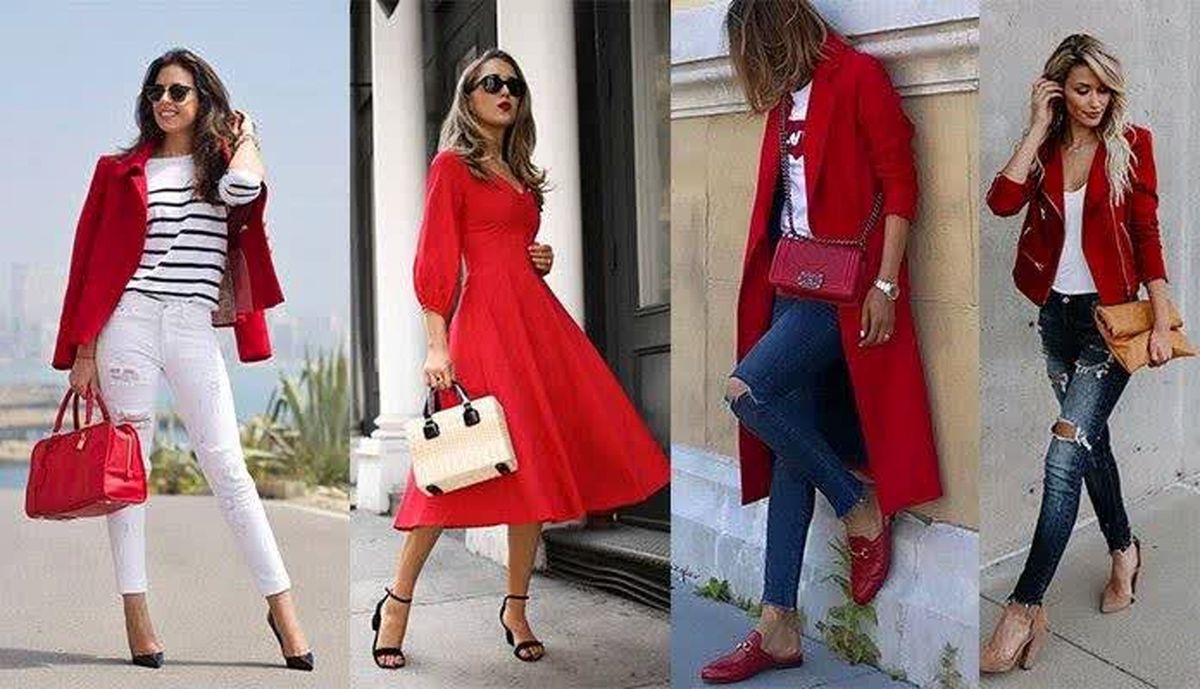 ۵ ایده برای ست رنگ قرمز؛ چگونه اصیل و شیک بهنظر برسیم؟