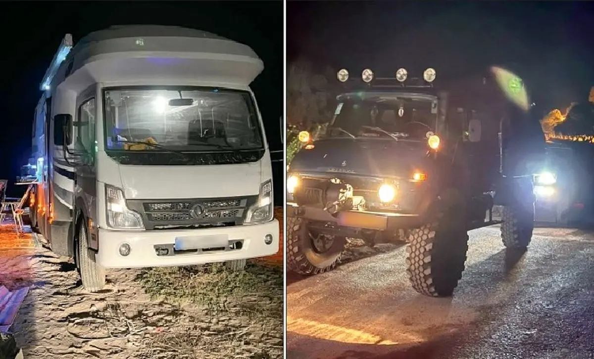 وقتی بنز یونیماگ ناجی کمپر شد