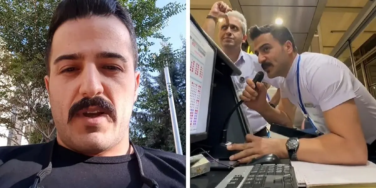 سرنوشت شوخی با صدای کارکنان اطلاعات پرواز فرودگاه امام