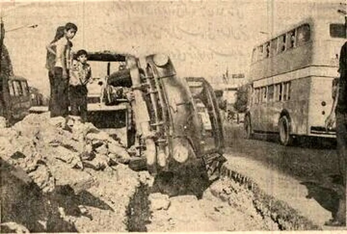 خیابانی که ۵۰ سال قبل مرکز تصادف تهران لقب گرفت