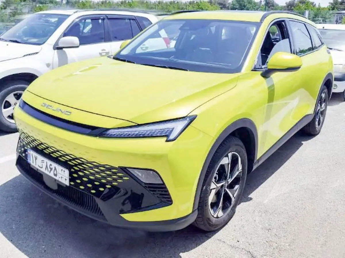 بایک X55 کراس‌اوور جدید چینی بازار | بررسی کاتالوگ خودرو + عکس