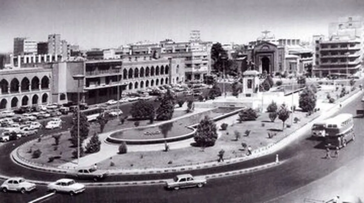 تصویری از میدان توپخانه در دوران قاجار