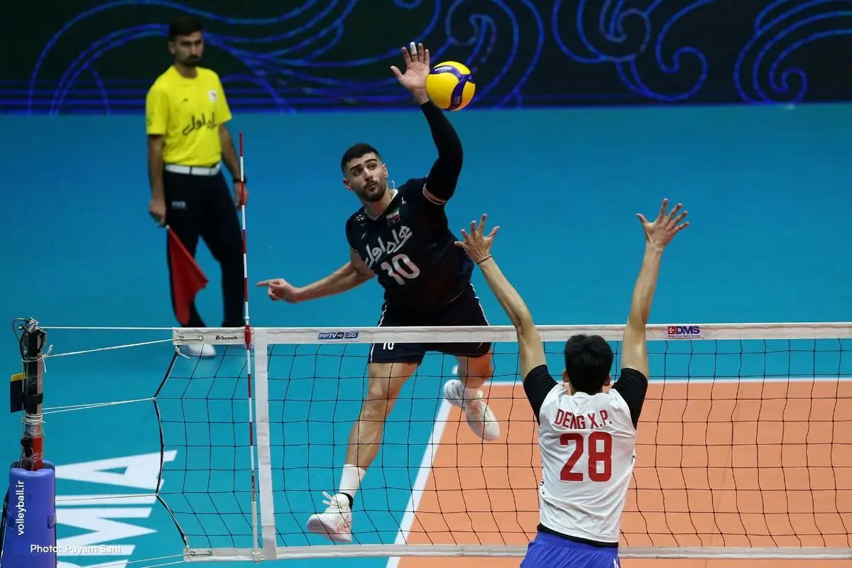 ایران و ژاپن به فینال والیبال قهرمانی آسیا رسیدند