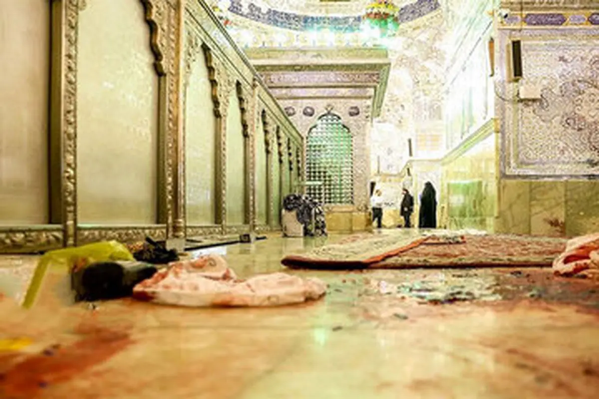 تصاویری از تروریست حملۀ شاهچراغ پس از دستگیری