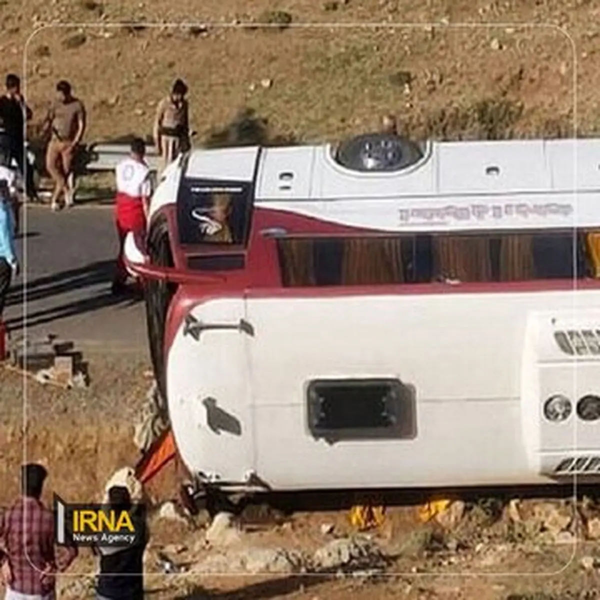 واژگونی اتوبوس زائران ایرانی در عراق؛ ۴ نفر جان باختند