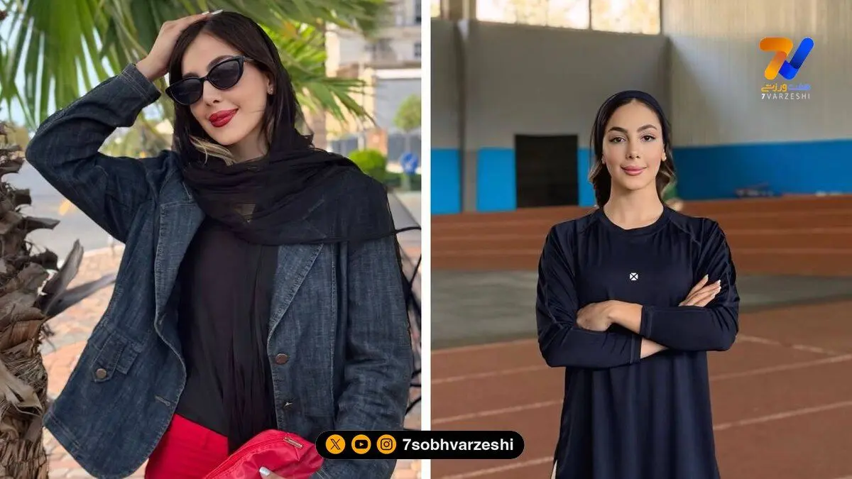 قاب ورزشی | نیلوفر فشخورانی دختر برازنده و جسور دوومیدانی