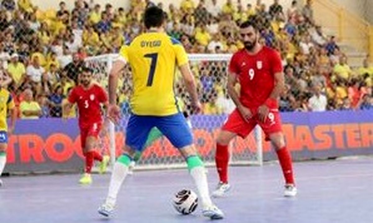 گلهای فوتسال ایران-برزیل؛ قهرمانی از دست رفت