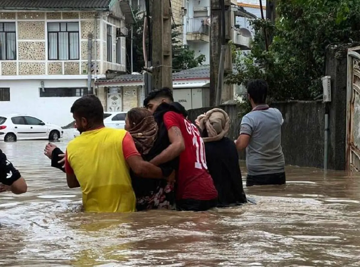 گزارشی نگران‌کننده از وضعیت سیل‌زدگان آستارا