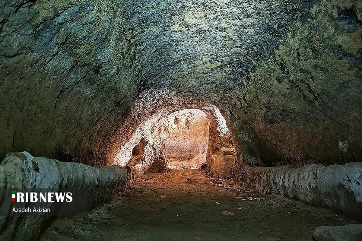 تصاویر | شهرِ زیرزمینی اشکانیان در روستای دولت‌آباد اصفهان