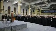 در دیدار امروز زنان و دختران با رهبر انقلاب چه کسانی سخنرانی کردند؟