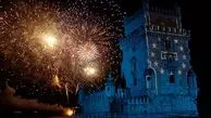 ۲۰۲۳ در حلقه‌ای از ستاره روی پرچم آبی