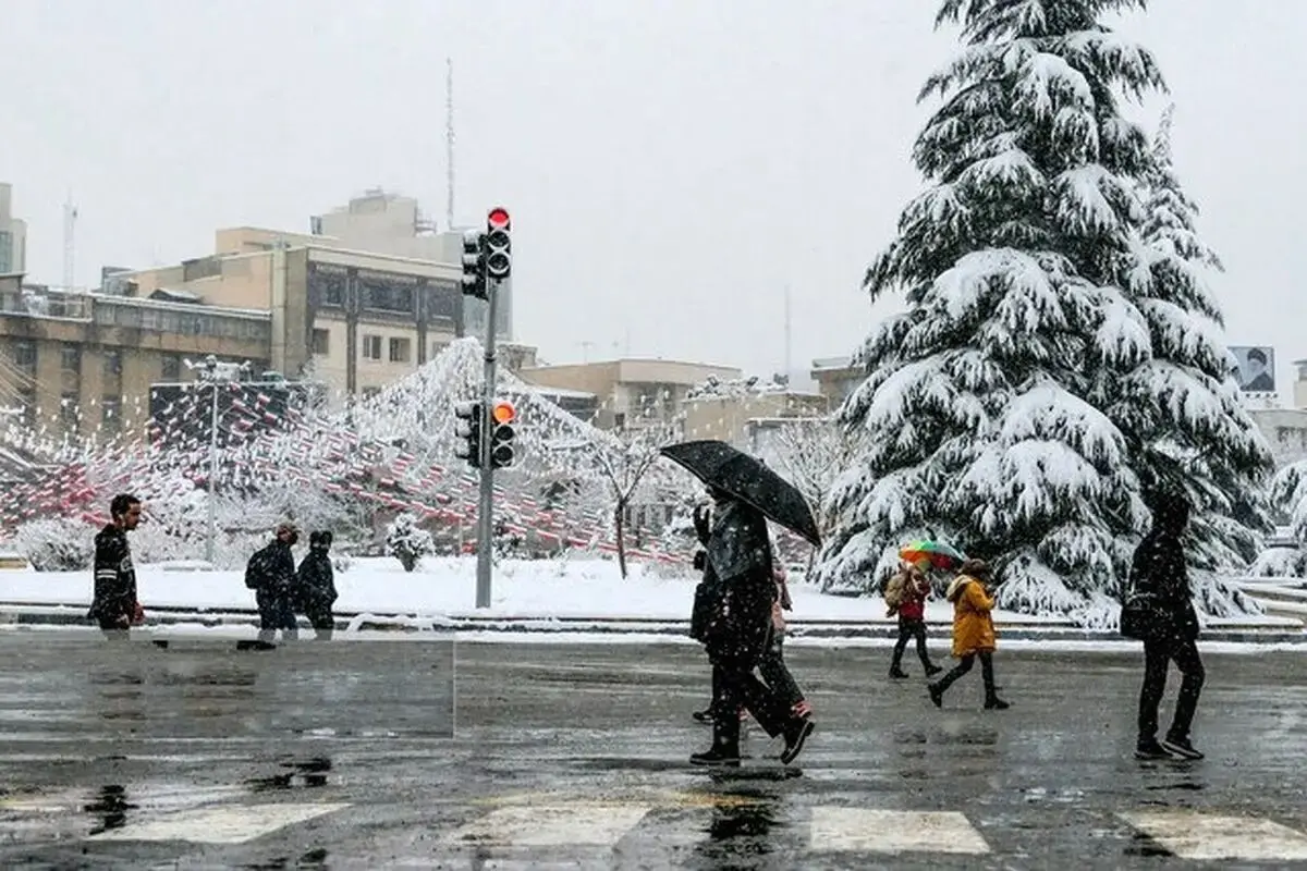 هشدار به پایتخت‌نشینان درباره احتمال وقوع کولاک برف