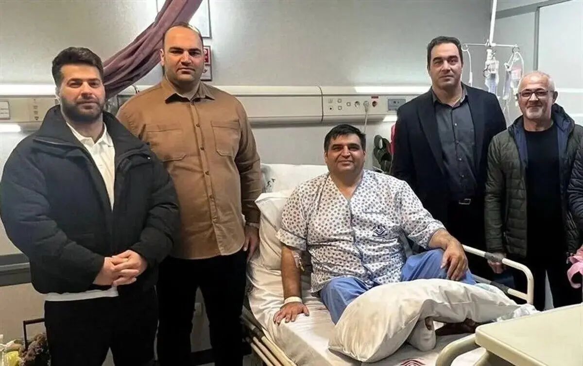 حسین رضازاده از بیماستان مرخص شد