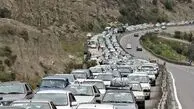 ترافیک ۱۴ کیلومتری در بزرگراه رشت - امامزاده هاشم