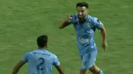 گل دوم چادرملو به مس رفسنجان توسط حبیبی‌ نژاد