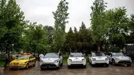 کاروان خودروهای برقی بدون پلاک در تهران + تصاویر