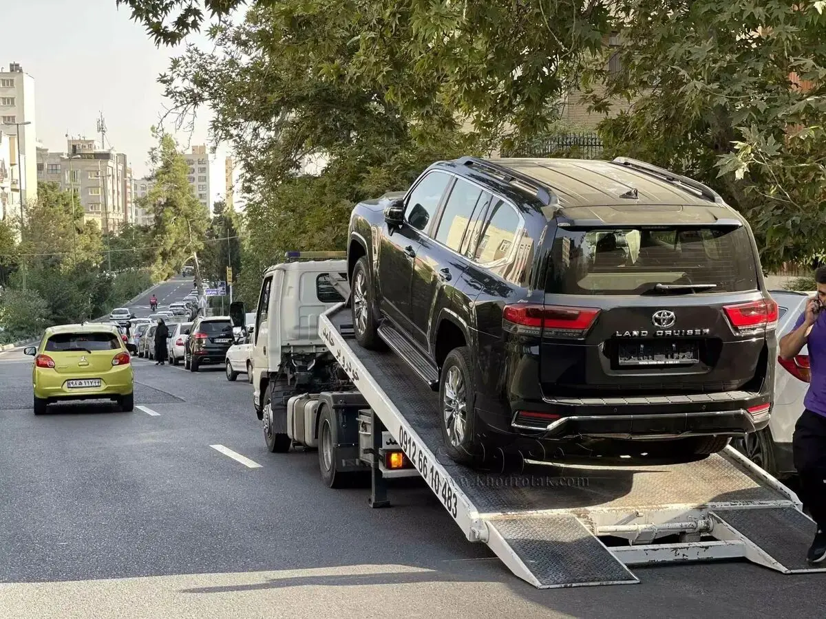پایان تردد لندکروز ۲۰۰ میلیاردی قاچاق