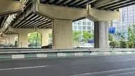 توضیح شهرداری درباره دلیل ترک خوردن پایه پل بزرگراه مدرس