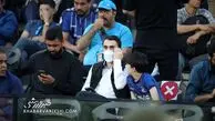 عکس| کری‌خوانی احمد خمینی برای پرسپولیس