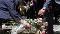 مراسم خاکسپاری زری خوشکام برگزار شد + تصاویر