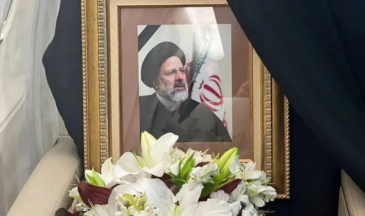تصاویری از هواپیمای رئیس‌جمهور و همراهانش پس از شهادت