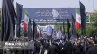 گزارش تصویری از مراسم وداع با شهدای سقوط هلی‌کوپتر
