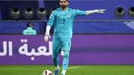 عکس عاشقانه بیرانوند و همسرش