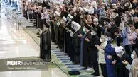 عکس| ژست احمد خاتمی در برابر کاظم صدیقی