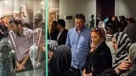 عکس| ‌‌عادل فردوسی‌پور، علی دایی و بانو در افتتاحیه یک فروشگاه