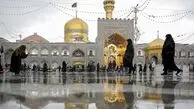 اولین عکس از درب طلای حرم امام رضا (ع) منتشر شد