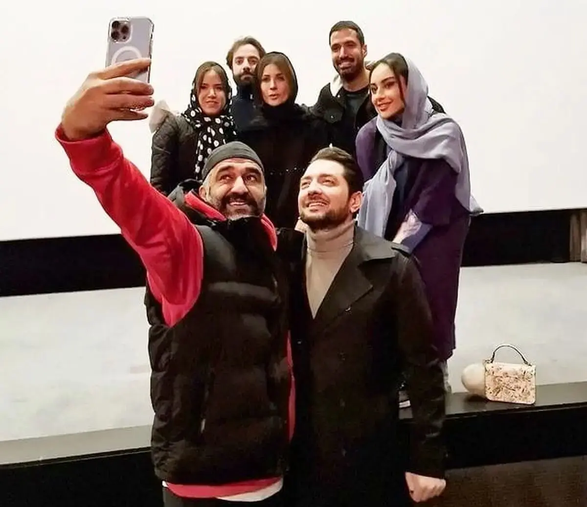 عکس | جنجال گوشی بهرام رادان در اینستاگرام