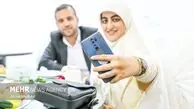 عاشقانه‌های جذاب در مراسم ازدواج دانشجویی + تصاویر