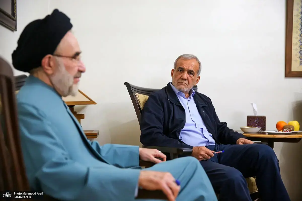 تصویری متفاوت از مسعود پزشکیان با یک کلاه خاص