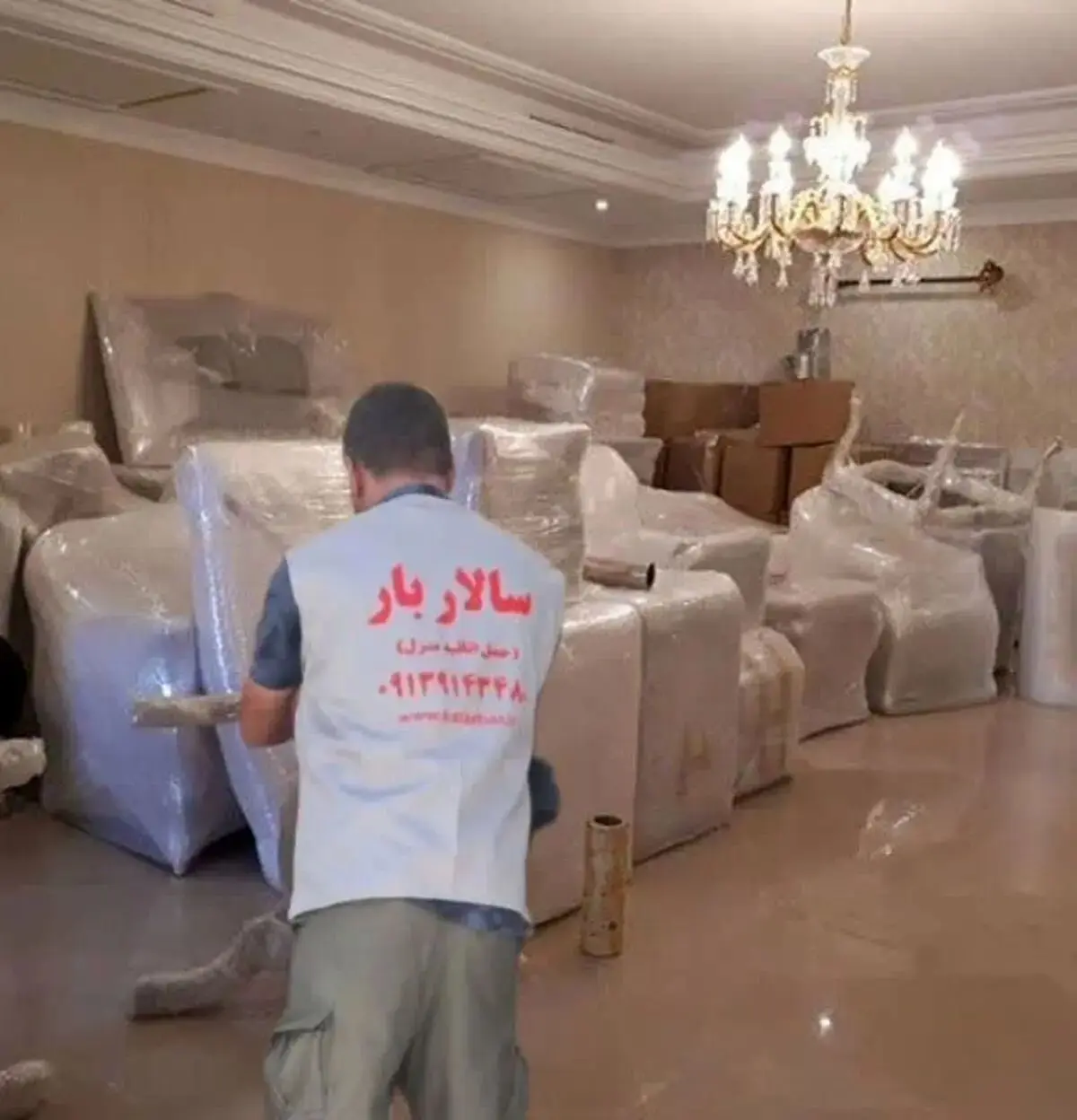 سالار بار بهترین شرکت اسباب کشی منزل در اصفهان