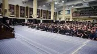تصویری از حمید نوری در مراسم شام غریبان بیت رهبری